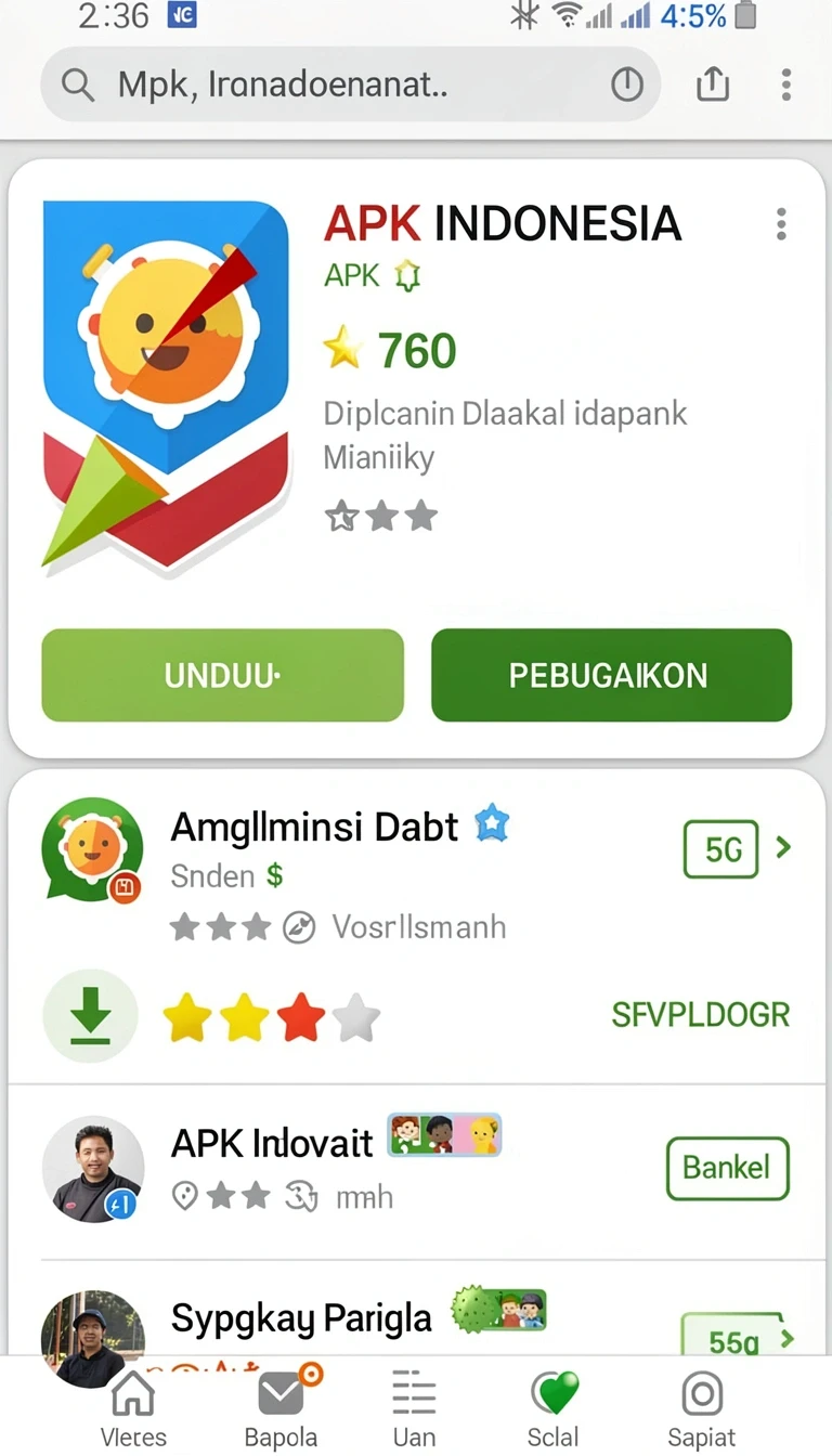 Pratinjau antarmuka suster4d App APK Terbaru di polo188